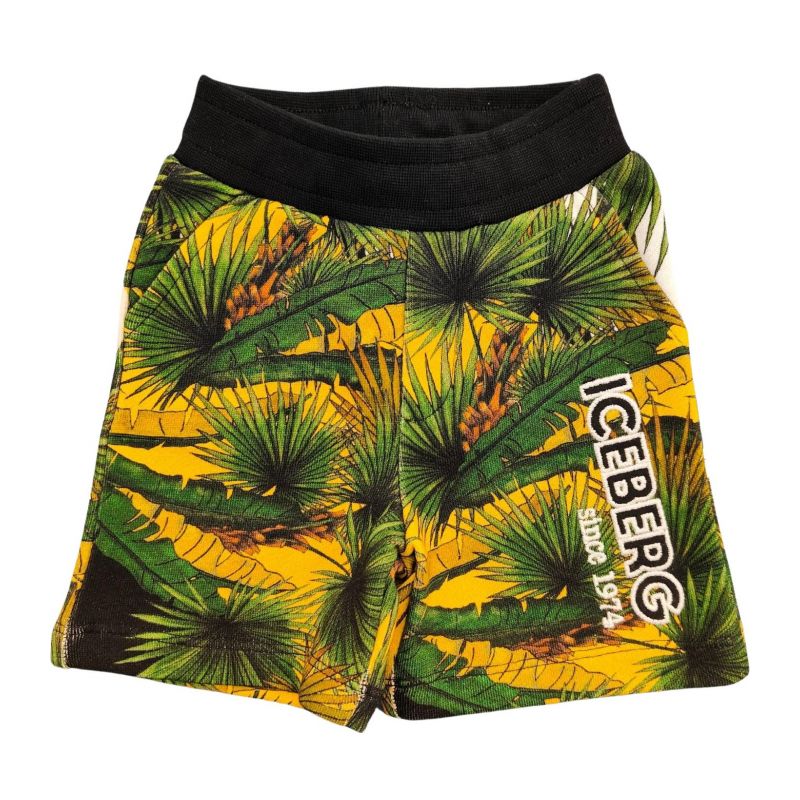 Детски къси панталони за момче ICEBERG BFICE4114B-V1-NERO