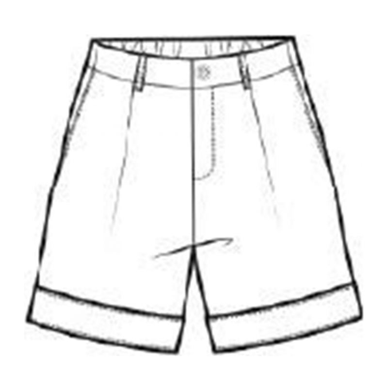 Детски къси панталони за момче PACIOTTI BMP5163J-V1-BIANCO