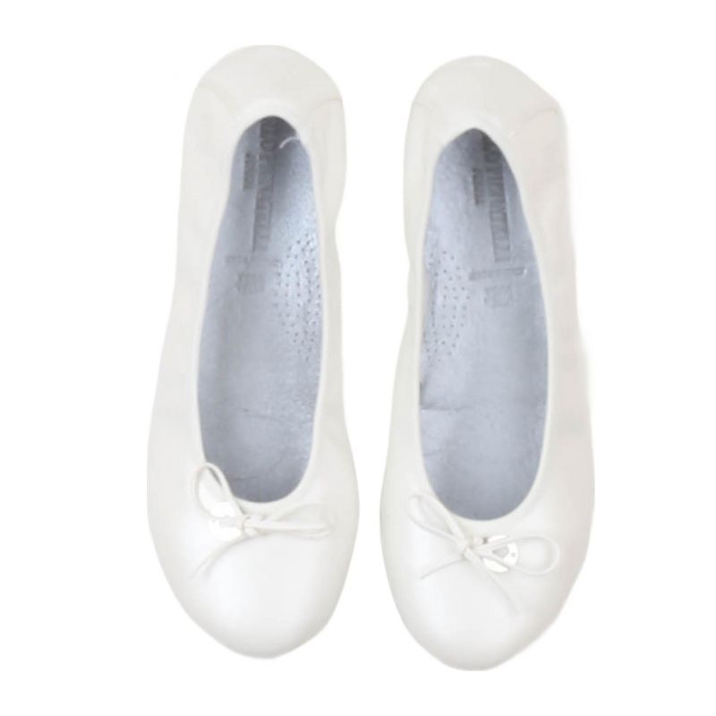 Детски обувки балерини CARLO PIGNATELLI SKC91009-BIANCO-PERLATO