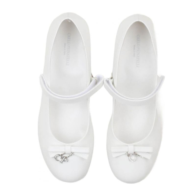 Детски обувки балерини CARLO PIGNATELLI SKC155C-BIANCO