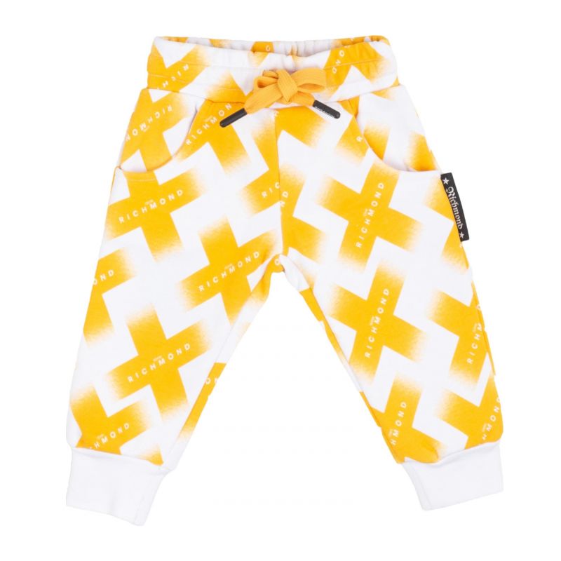 Детски панталон JOHN RICHMOND RIP23049PA-X-WHITE-CITRUS