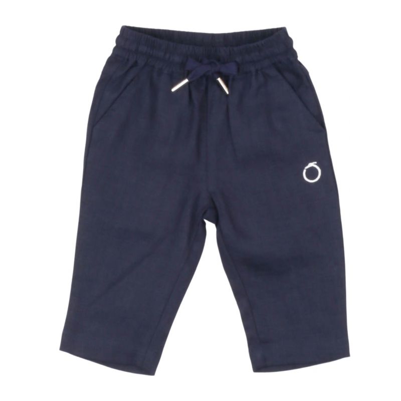 Детски панталон TRUSSARDI TIP24059PA-BLUE-NAVY