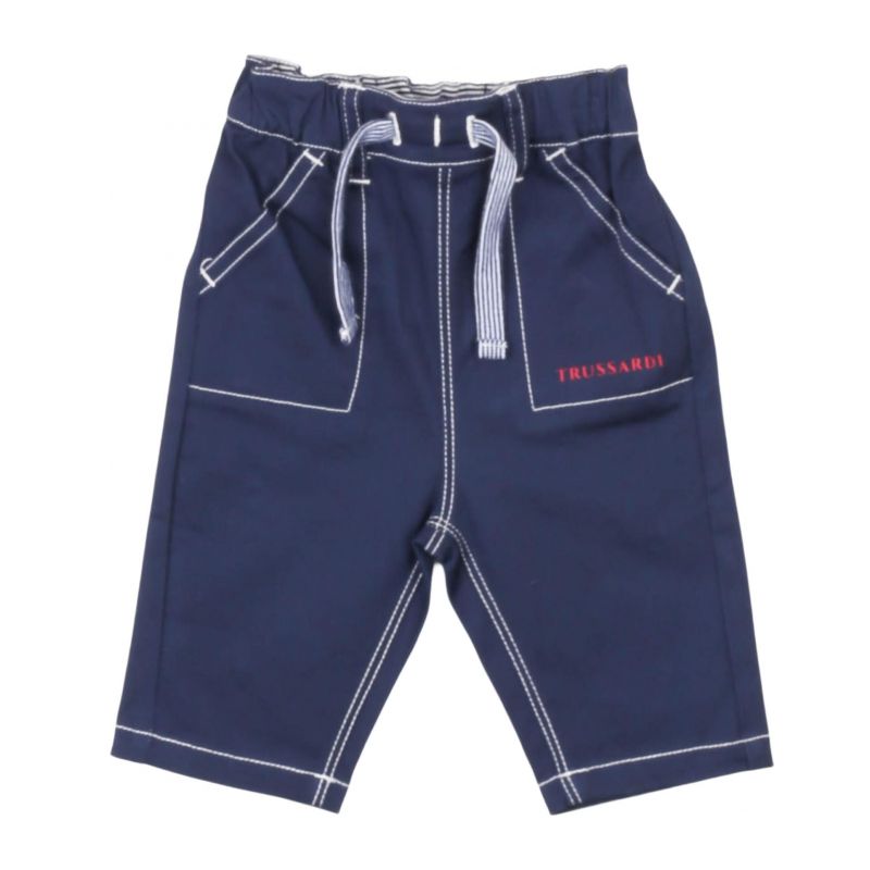 Детски панталон TRUSSARDI TLP24003PA-BLUE-NAVY