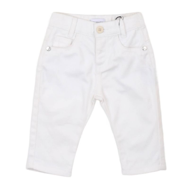 Детски панталон TRUSSARDI TIP25060PA-WHITE