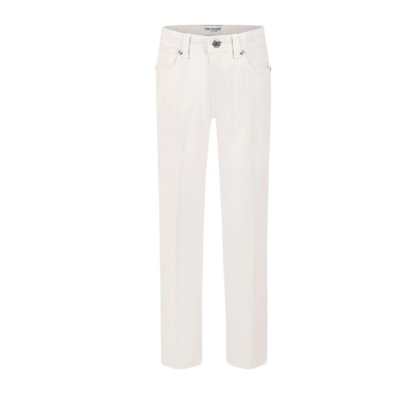 Детски панталон TRUSSARDI TBP25134PA-WHITE