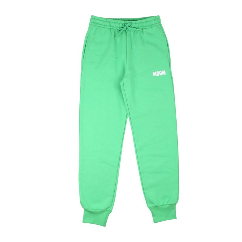 Детски панталон MSGM S4MSJUFP130-080-VERDE