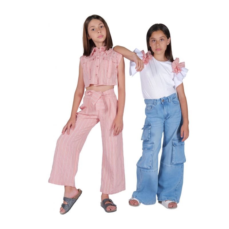 Детски панталон HATE LOVE HLJPT01609-MULTICOLOR