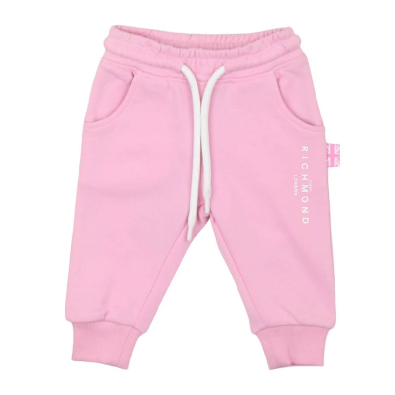 Детски панталон JOHN RICHMOND RIP25004PA-PINK-WHITE