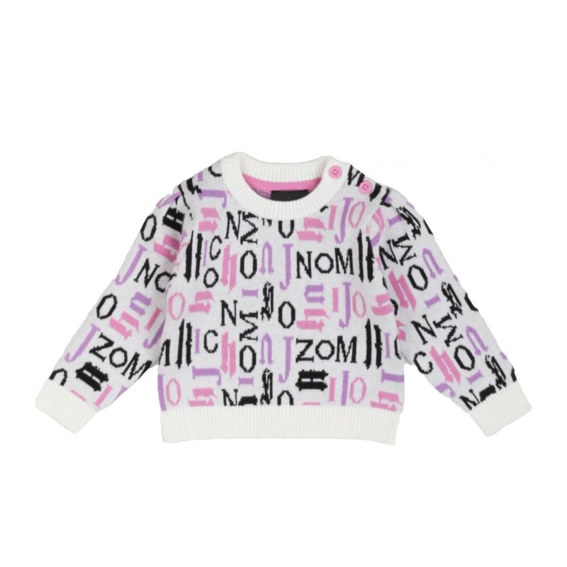 Детски пуловер момиче JOHN RICHMOND RIA23123MA-L-PINK-CL