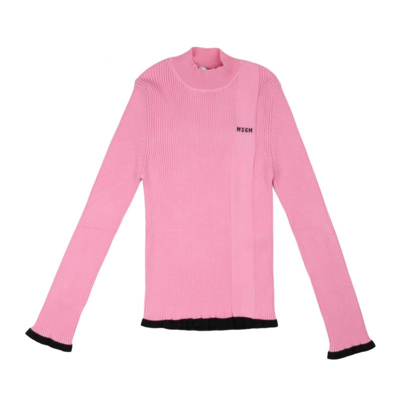 Детски пуловер момиче MSGM F4MSJGTN029-042-ROSA