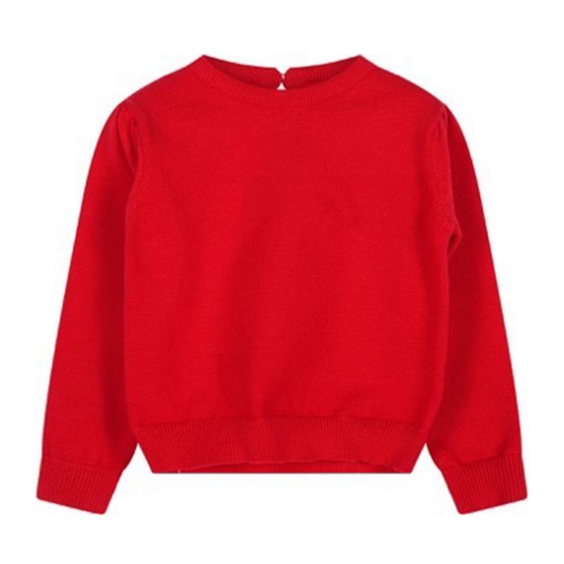 Детски пуловер момиче FUN&FUN FNSW00956-RED