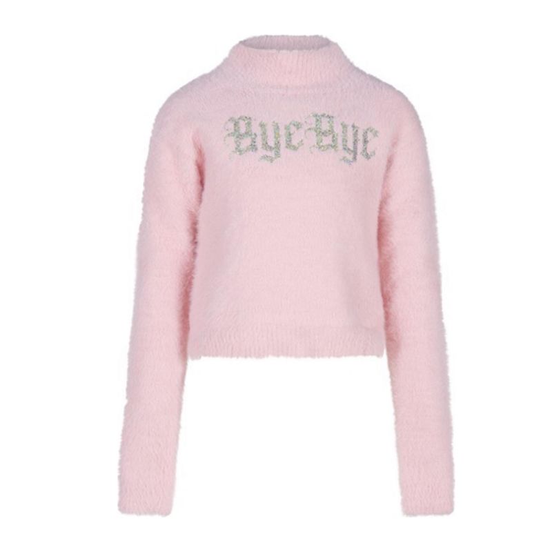 Детски пуловер момиче FUN&FUN FJSW00429-NATURAL-PINK