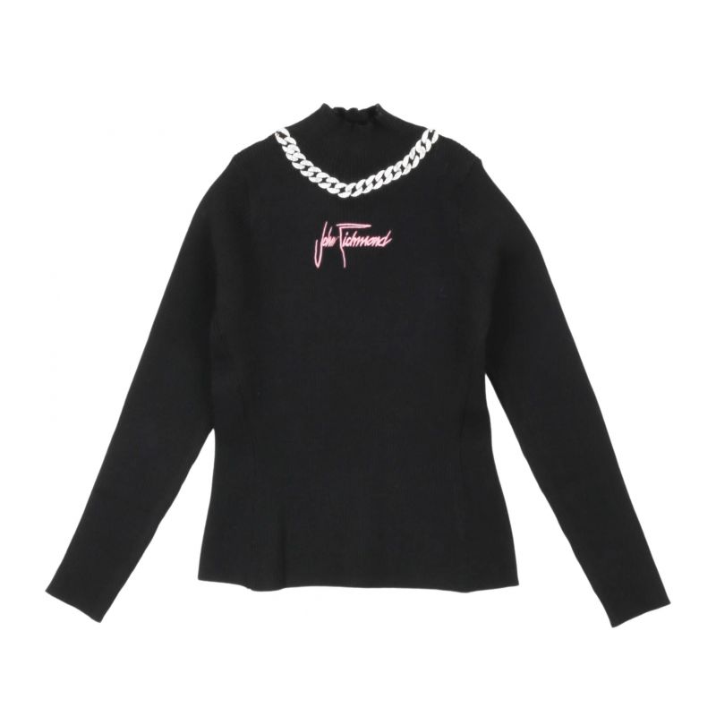 Детски пуловер момиче JOHN RICHMOND RGA24080MA-BLACK