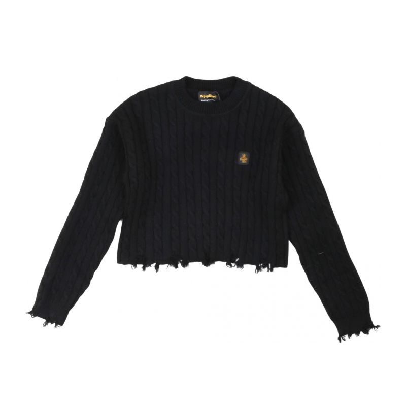 Детски пуловер момиче REFRIGIWEAR RWG942-NERO