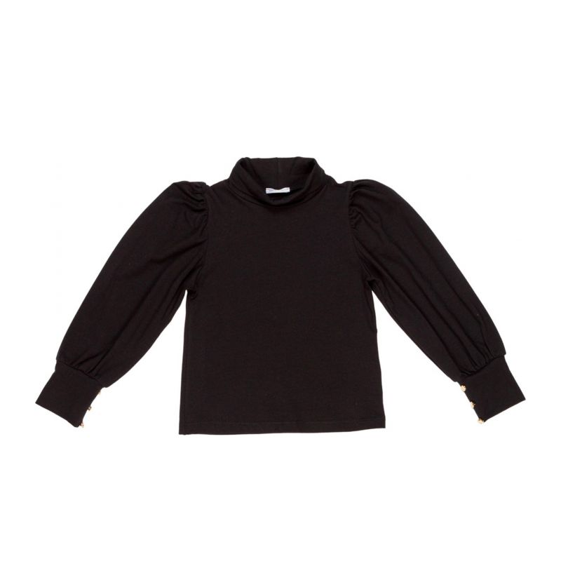 Детски пуловер момиче LULU BY MISS GRANT LL3139-NERO