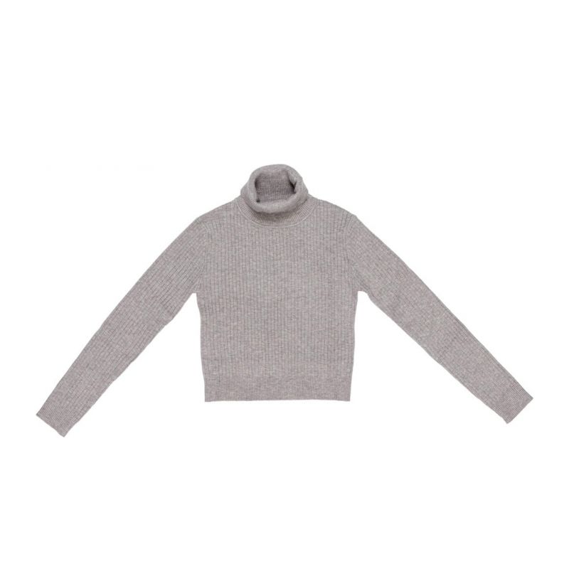 Детски пуловер момиче LULU BY MISS GRANT LL3113-GRIGM