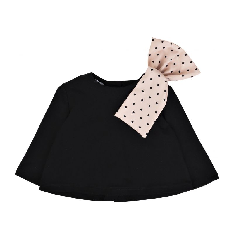 Детски пуловер момиче Y CLU YB15368NERO-CIPRIA