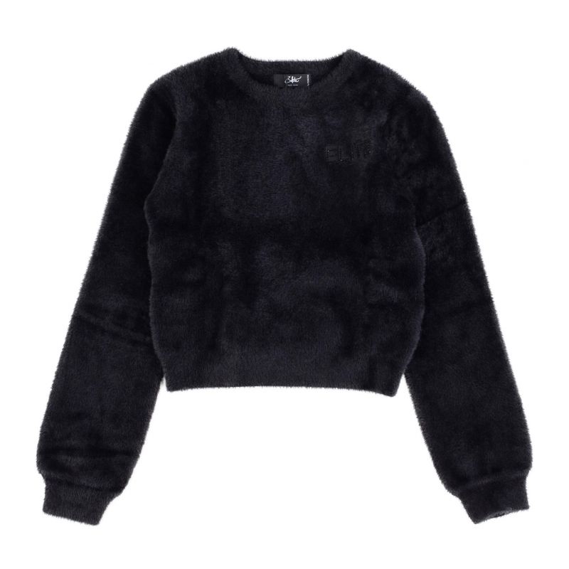 Детски пуловер момиче FUN&FUN FNJSW9987-BLACK