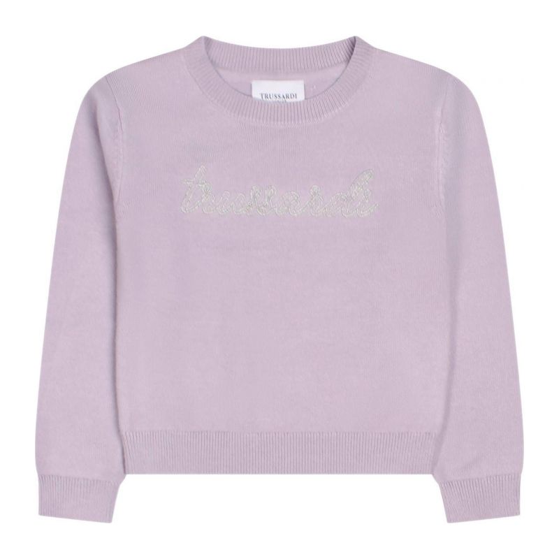 Детски пуловер момче TRUSSARDI TIA24135MA-LILAC
