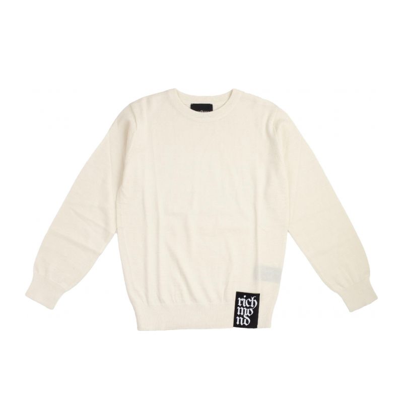 Детски пуловер момче JOHN RICHMOND RBA22052MA-OFF-WHITE