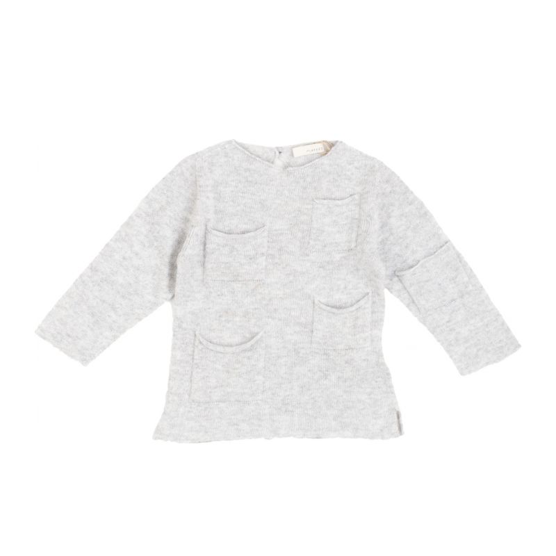 Детски пуловер момче MAPERO M18331-GRIGIO-MELANGE