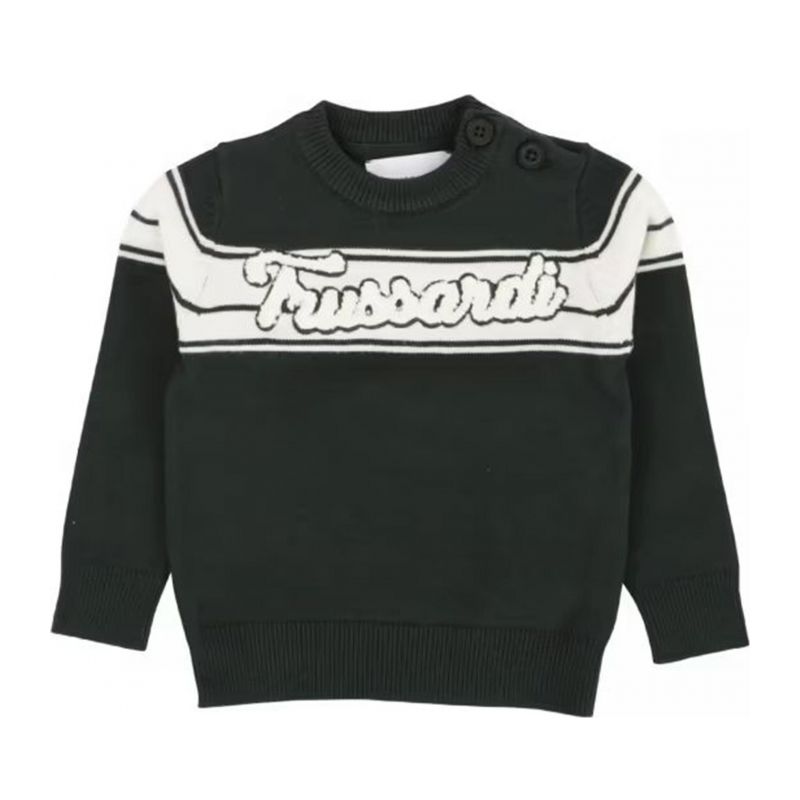 Детски пуловер момче TRUSSARDI TIA24112MA-GREEN-M-OW