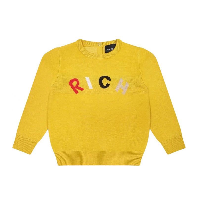 Детски пуловер момче JOHN RICHMOND RIA24068MA-YELLOW