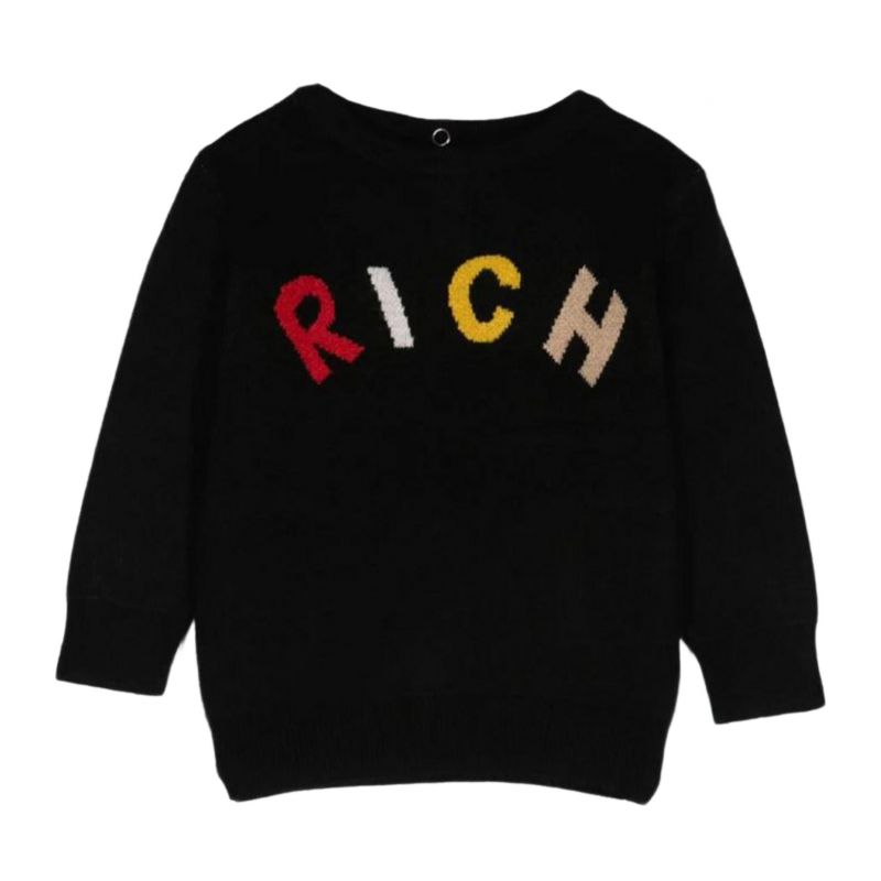 Детски пуловер момче JOHN RICHMOND RIA24068MA-BLACK