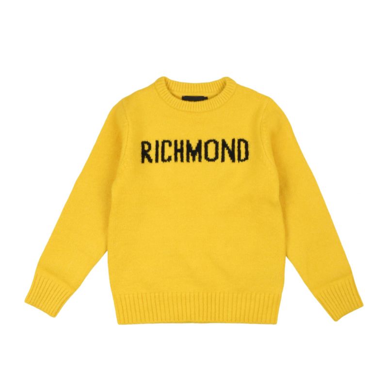 Детски пуловер момче JOHN RICHMOND RBA24161MA-YELLOW-BLK