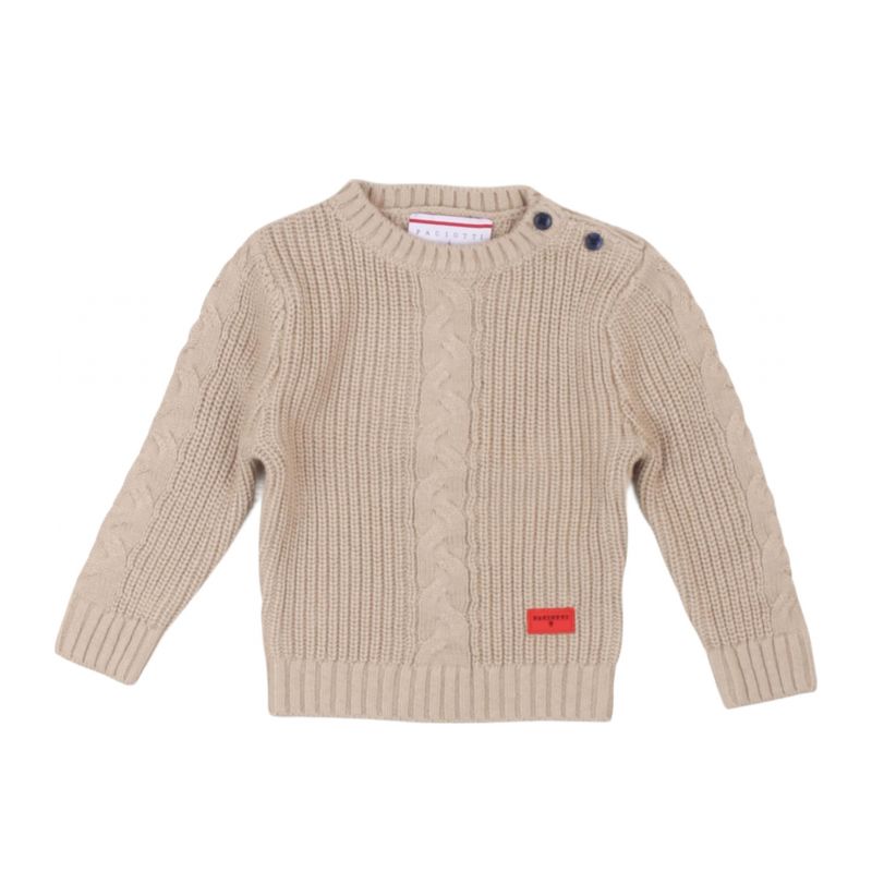 Детски пуловер момче PACIOTTI MGP4354B-BEIGE