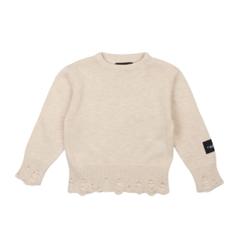 Детски пуловер момче JOHN RICHMOND RBP24037MA-BEIGE