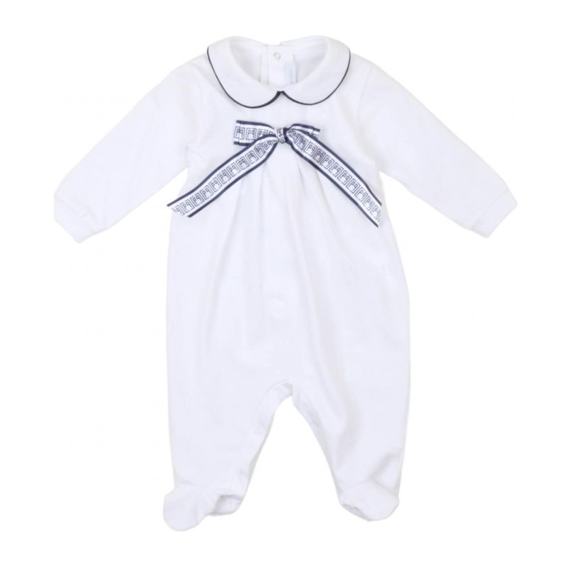 Детски ромпър за момиче CARLO PIGNATELLI TCC91202N-BIANCO