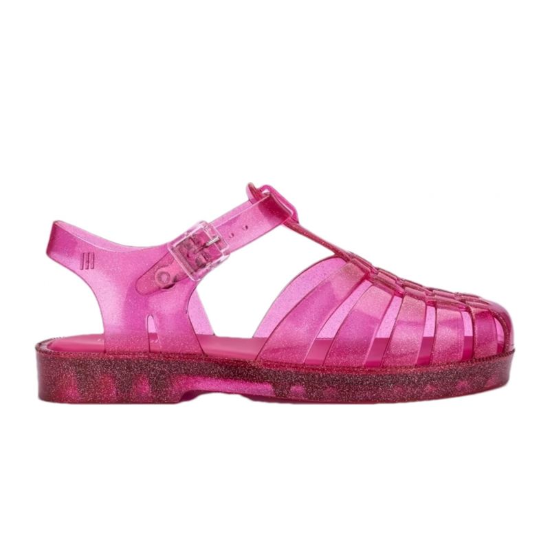 Детски сандали за момиче MINI MELISSA 33521-ROSA-GLITTER-ROSA