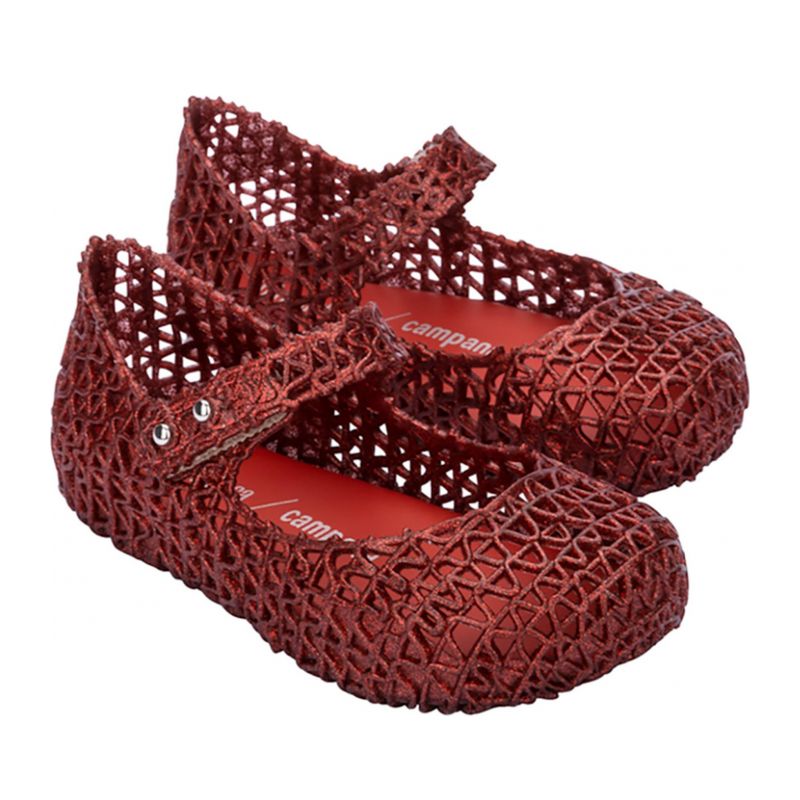 Детски сандали за момиче MINI MELISSA 32995-ROSSO