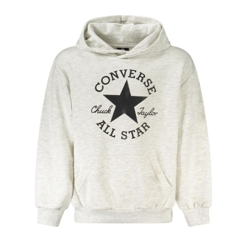 Детски сив суитшърт с цип  CONVERSE 9CH002_GRX58