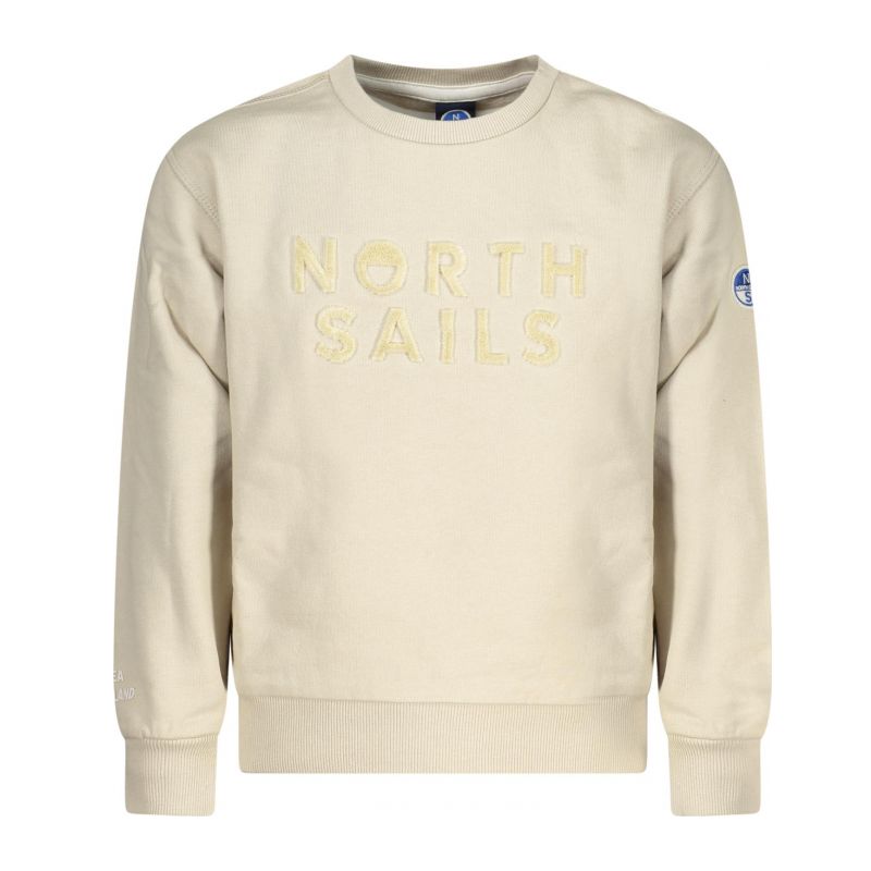 Детски суитшър с цип , бежов NORTH SAILS 794479000_BE0915
