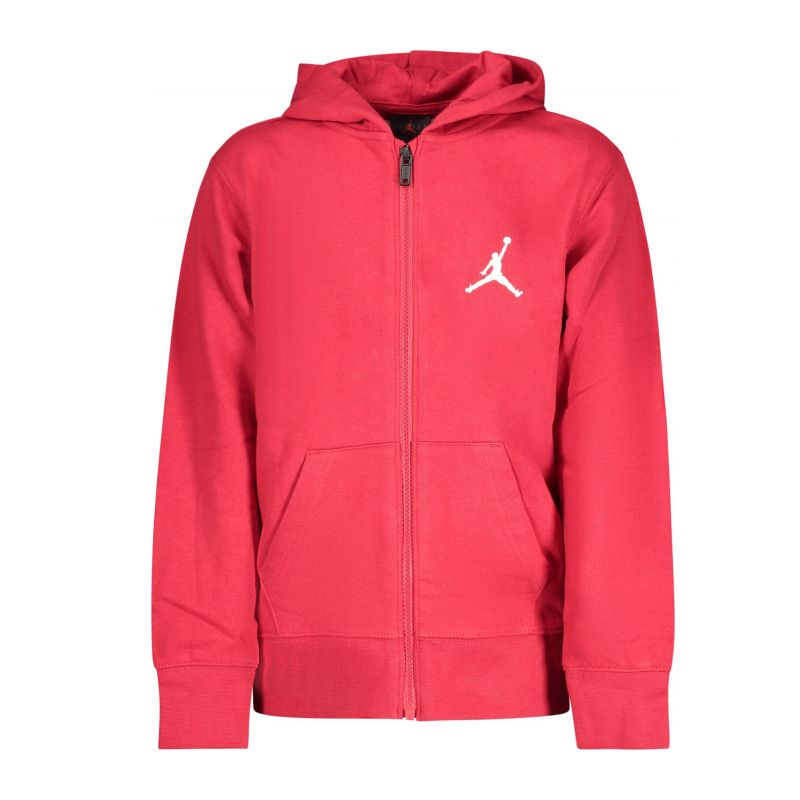 Детски суитшър с цип red JORDAN 95C573_ROR78RED