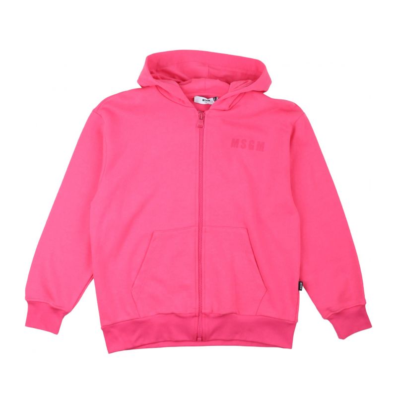 Детски суичър MSGM S4MSJUZH015-044-FUCSIA