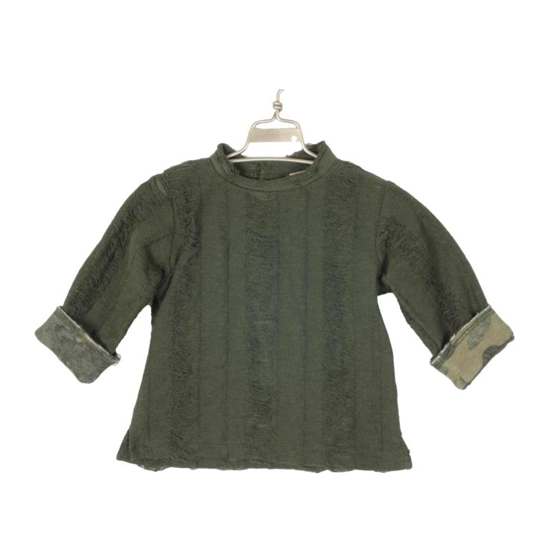 Детски суичър момиче MAPERO M18327-VERDE-BOSCO