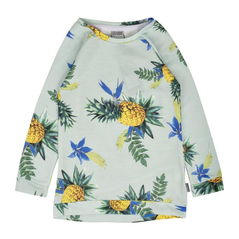 Детски суичър момиче MOUSSE DANS LA BOUCHE MB551ACQUA