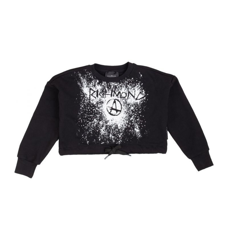 Детски суичър момиче JOHN RICHMOND RGP23042FE-BLACK