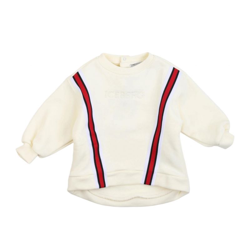 Детски суичър момиче ICEBERG MFICE3368B-V1-LATTE