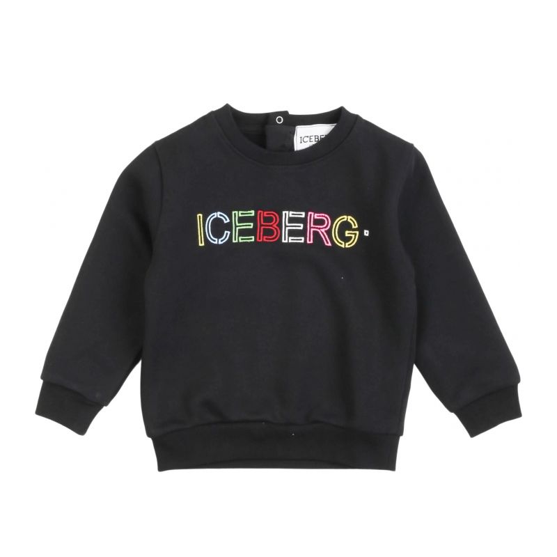 Детски суичър момиче ICEBERG MFICE3366B-V1-NERO