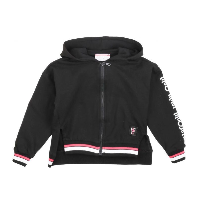 Детски суичър момиче PACIOTTI MFPF2202J-V2-NERO