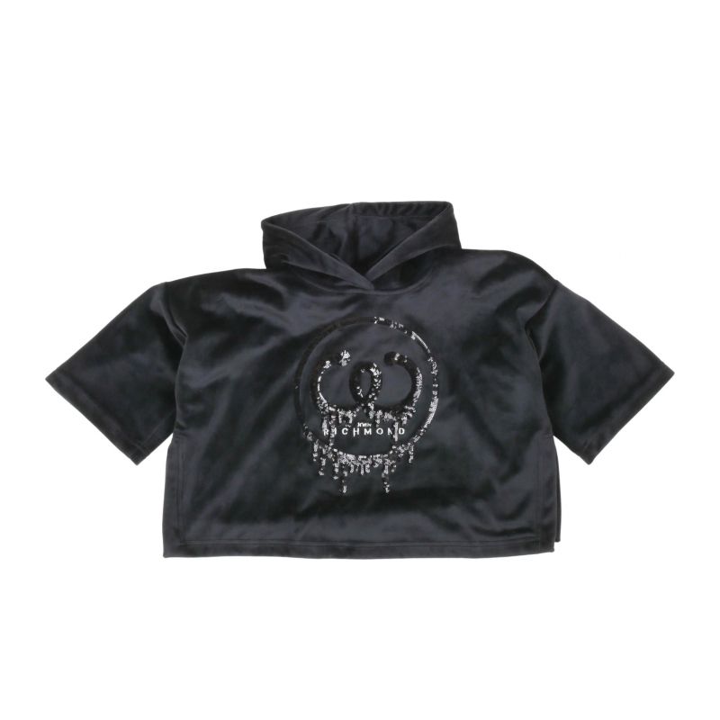 Детски суичър момиче JOHN RICHMOND RGA22131FE-BLACK