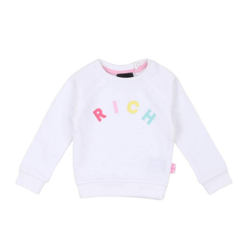Детски суичър момиче JOHN RICHMOND RIP24052FE-WHITE