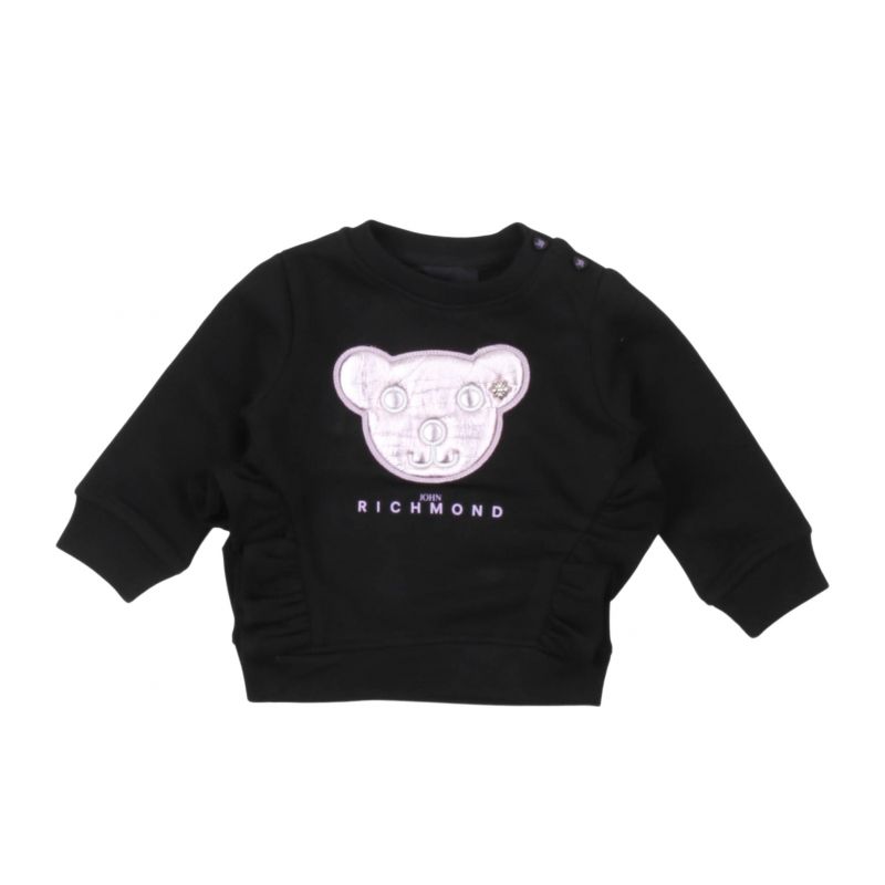 Детски суичър момиче JOHN RICHMOND RIA24020FE-BLACK