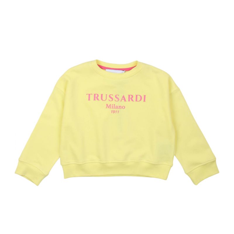 Детски суичър момиче TRUSSARDI TGP25001FE-YELLL-RB