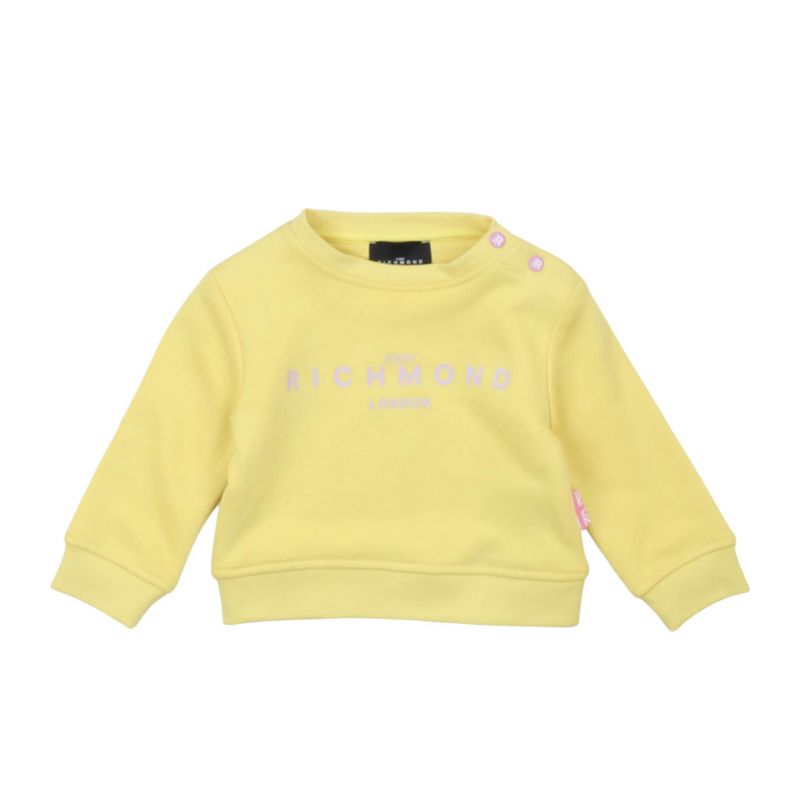 Детски суичър момиче JOHN RICHMOND RIP25003FE-YELLOW-LIL