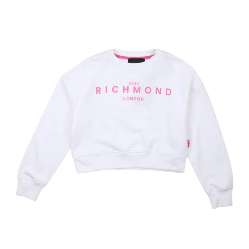 Детски суичър момиче JOHN RICHMOND RGP25003FE-WHITE-BARB